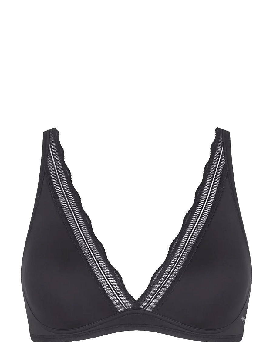 sloggi - sloggi GO Blush Soft Bra - tugikaarteta rinnahoidjad - black - 1