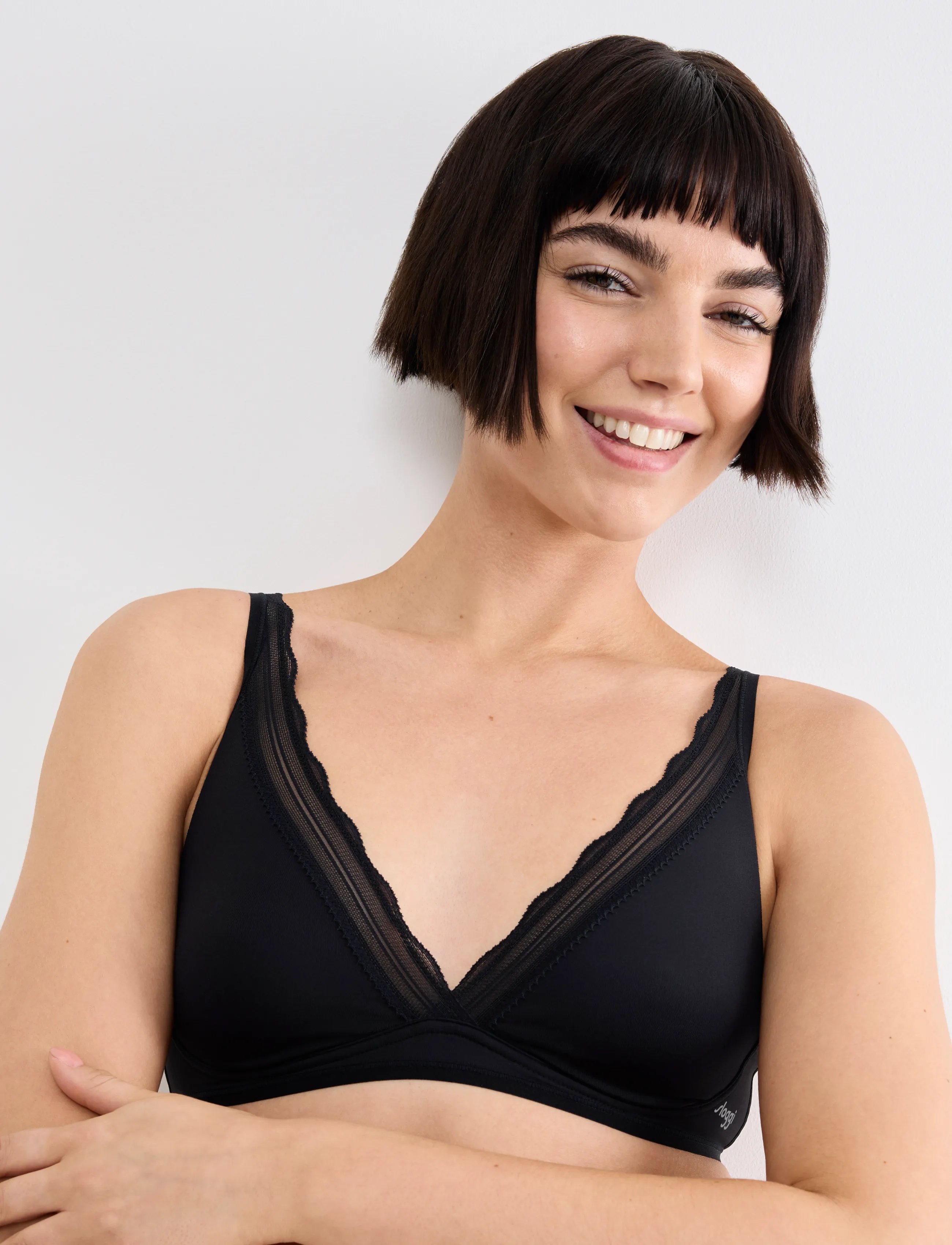 sloggi - sloggi GO Blush Soft Bra - tugikaarteta rinnahoidjad - black - 3