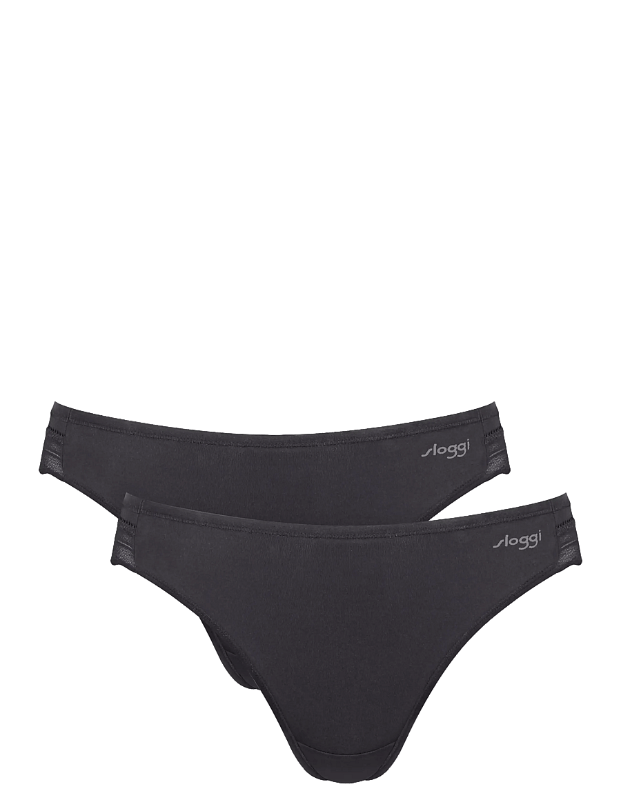 sloggi - sloggi GO Blush High Leg 2P - püksikud - black - 1
