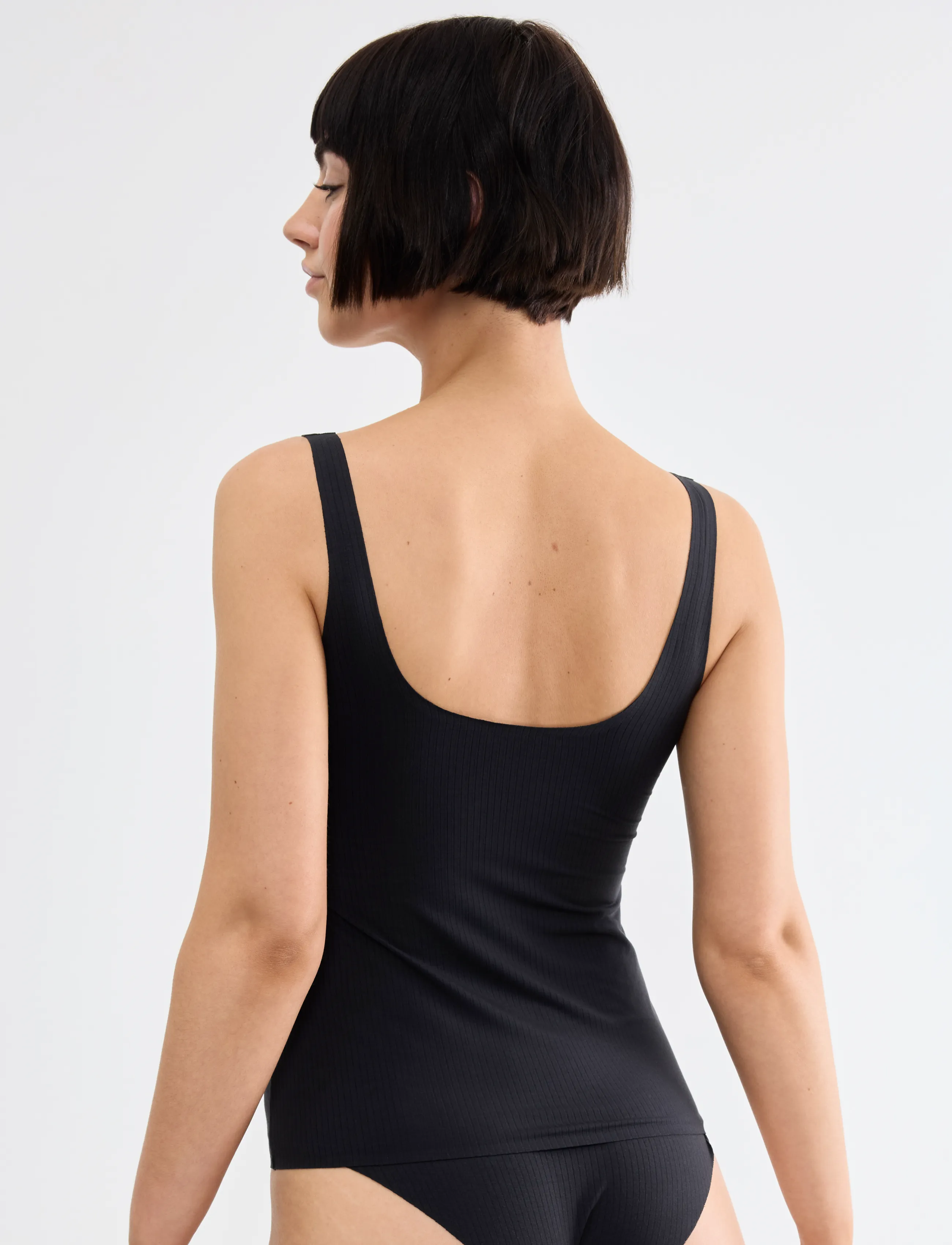 sloggi - sloggi ZERO Feel Pure Tank Top - rinnahoidja-topid - black - 2