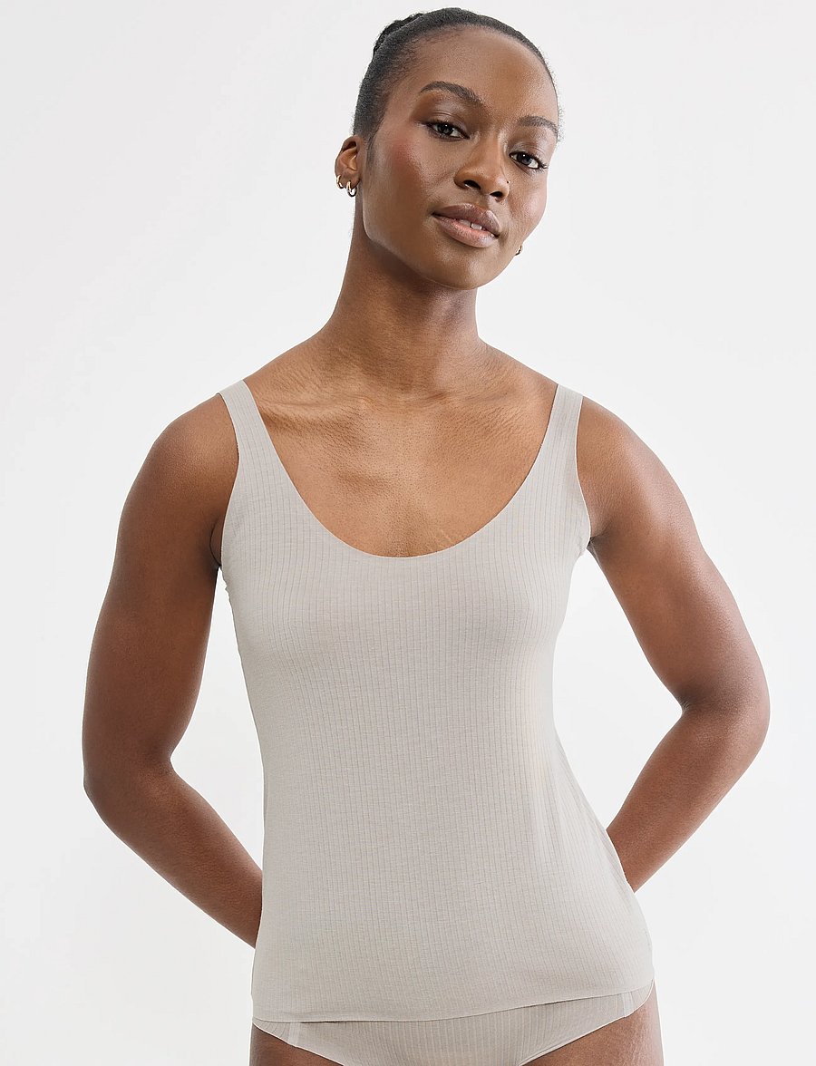 sloggi - sloggi ZERO Feel Pure Tank Top - tank top-bh'er - creamy dream - 0