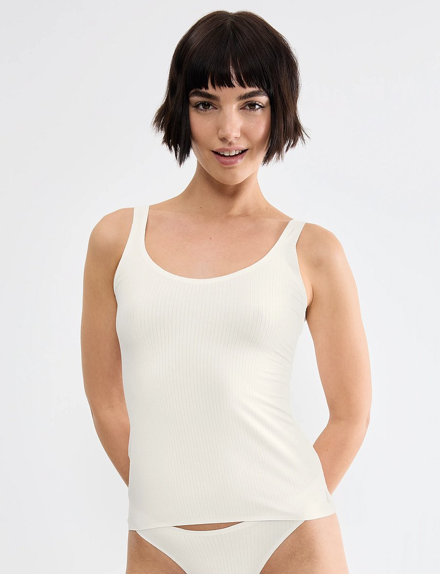 sloggi - sloggi ZERO Feel Pure Tank Top - tank-top-bhs - silk white - 0