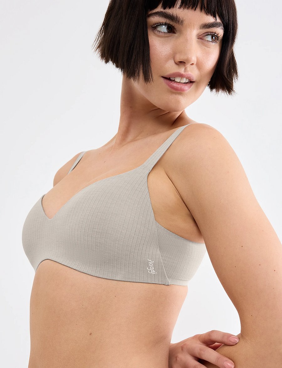 sloggi - sloggi ZERO Feel Pure THE UP TShirt Bra - t-shirt bhs - creamy dream - 4