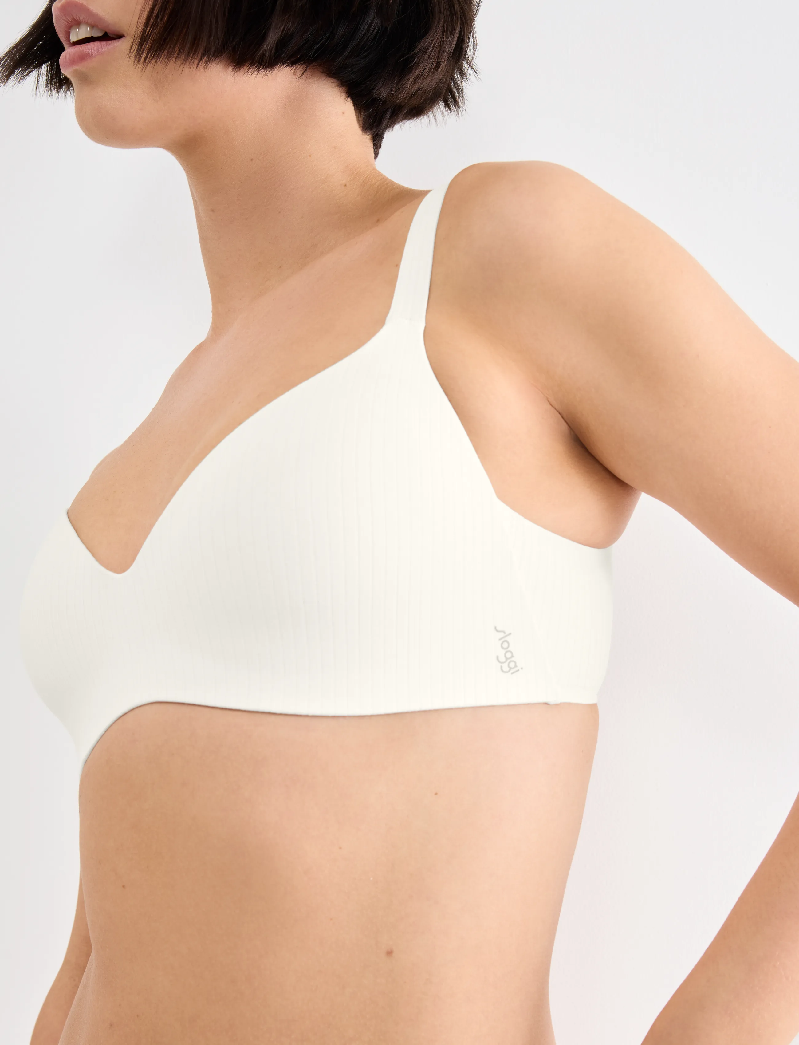 sloggi - sloggi ZERO Feel Pure THE UP TShirt Bra - t-shirt bh:ar - silk white - 3