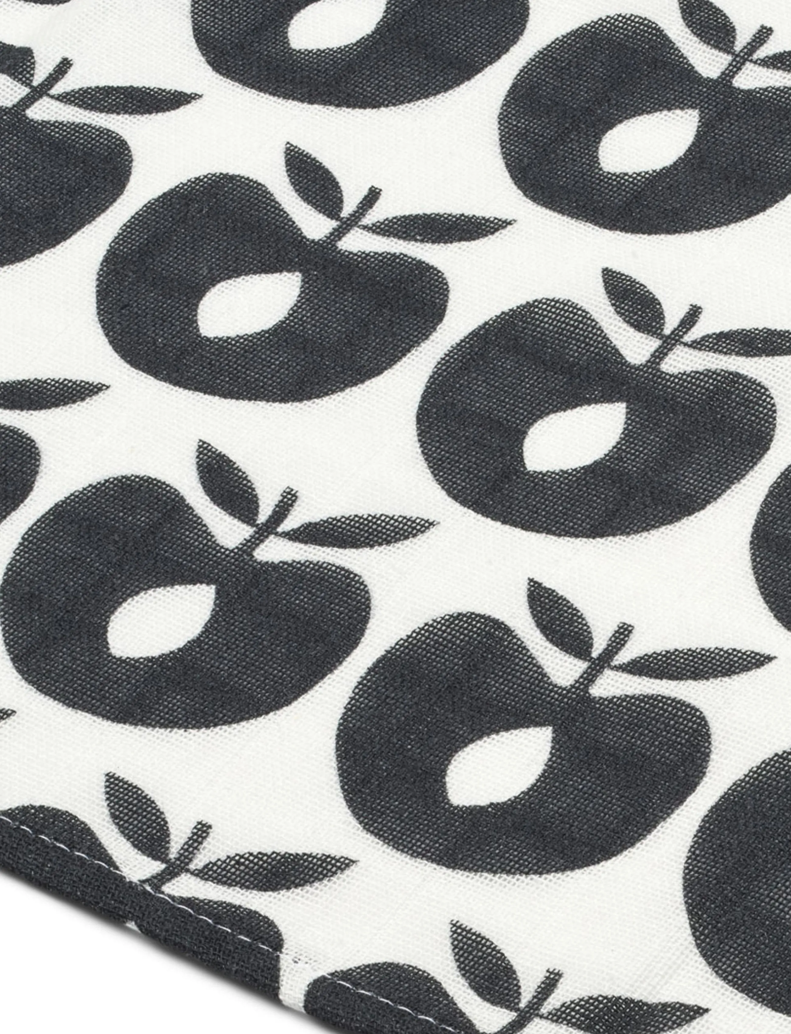 Småfolk - 3 packs of muslin cloths with apples - lowest prices - black grey - 4