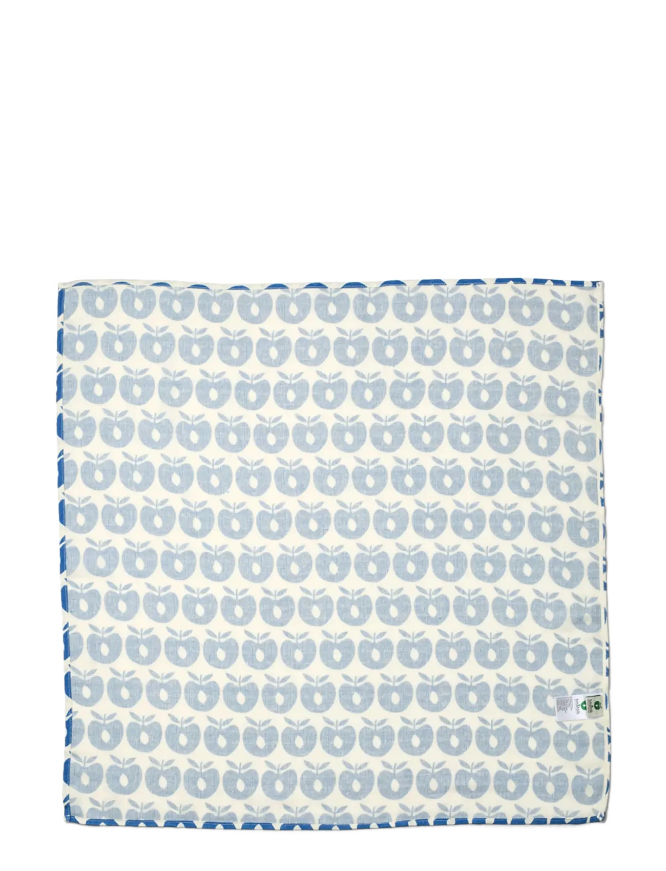 Småfolk - 3 packs of muslin cloths with apples - lägsta priserna - medieval blue - 1