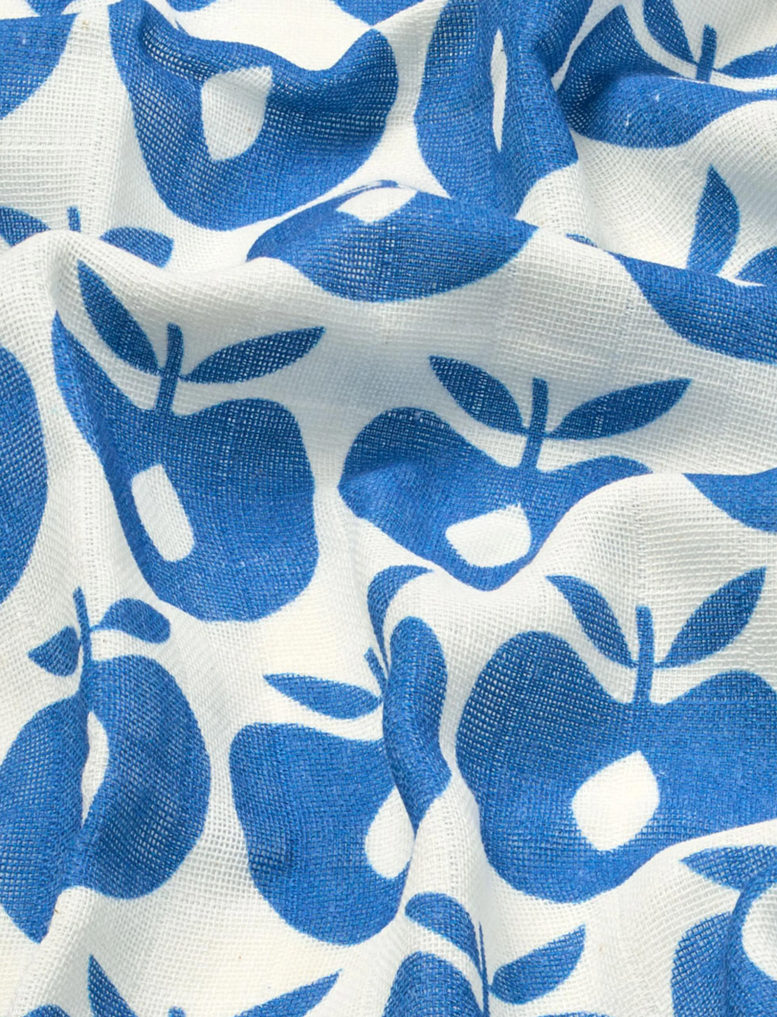 Småfolk - 3 packs of muslin cloths with apples - lägsta priserna - medieval blue - 5