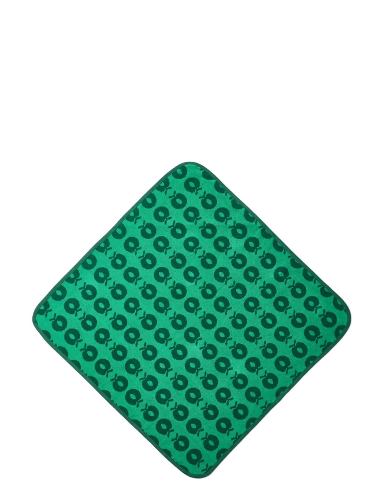 Småfolk - Baby towel with apples - laveste priser - smÅfolk green - 1