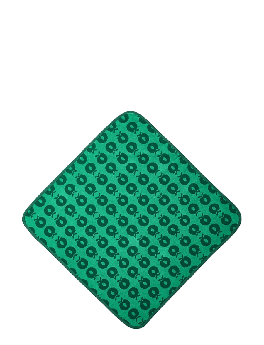 Småfolk - Baby towel with apples - laveste priser - smÅfolk green - 1