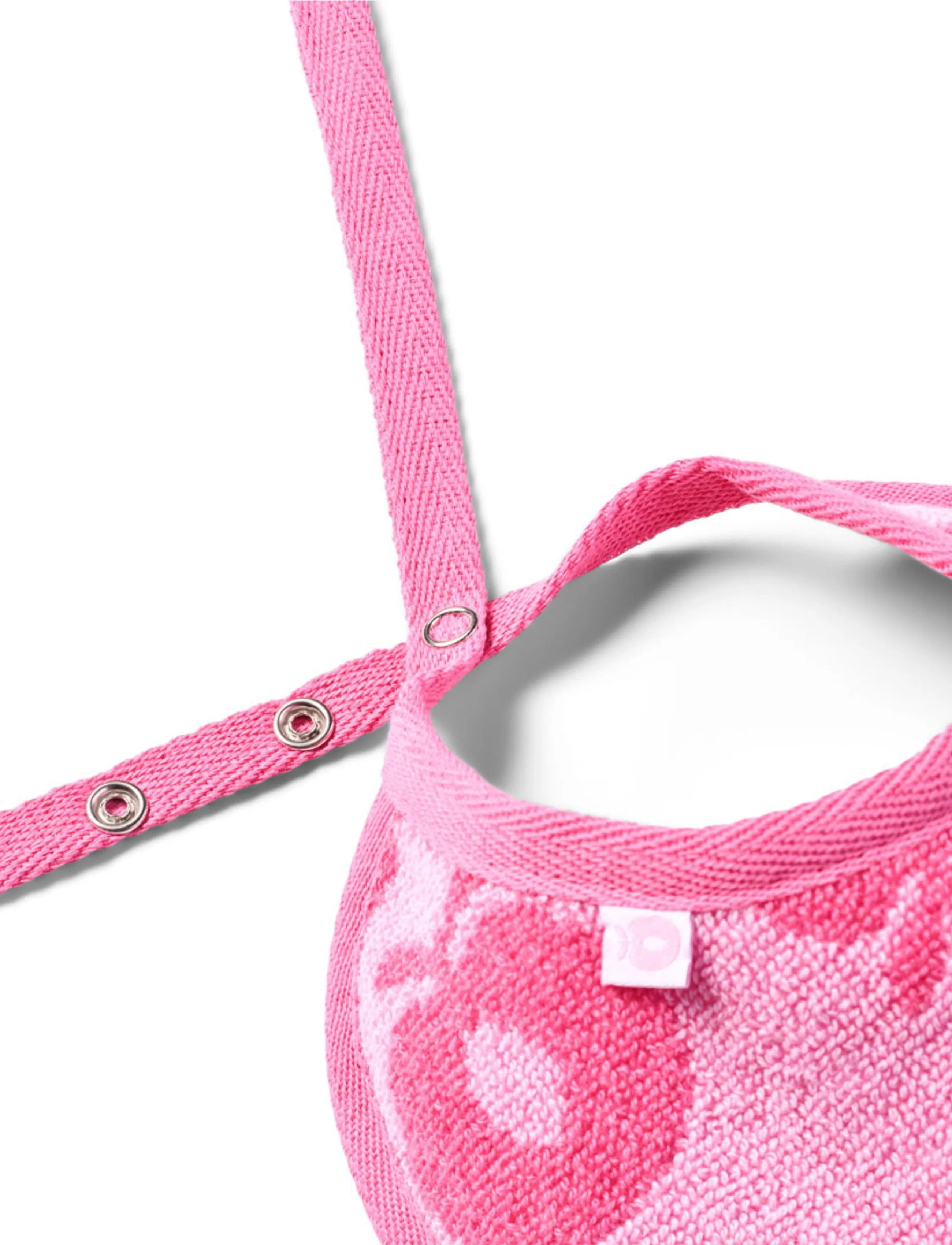 Småfolk - 2 packs of small bibs with apples - lägsta priserna - pink lilac - 3