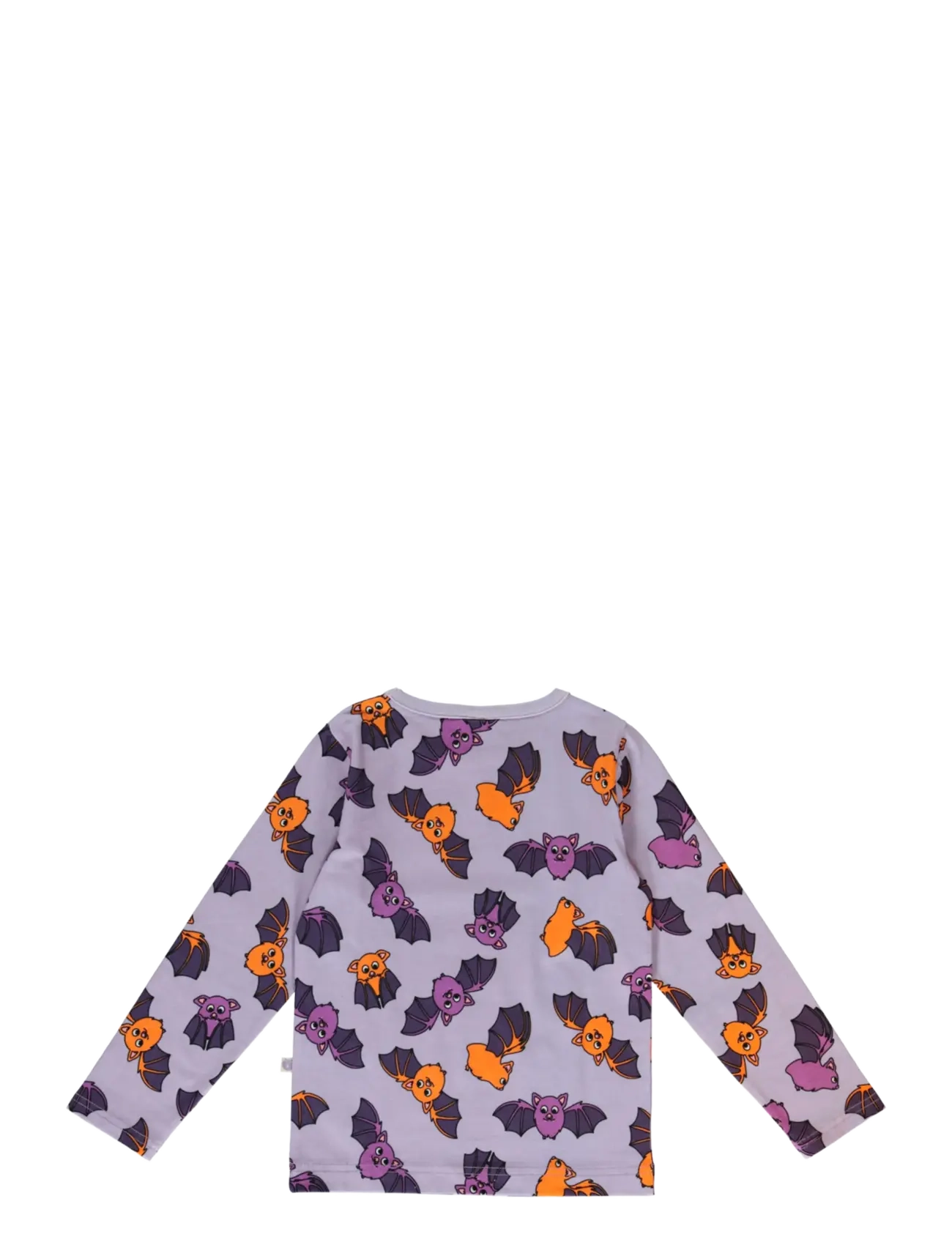 Småfolk - Long-sleeved top with bat - långärmade t-shirts - orchid petal - 2
