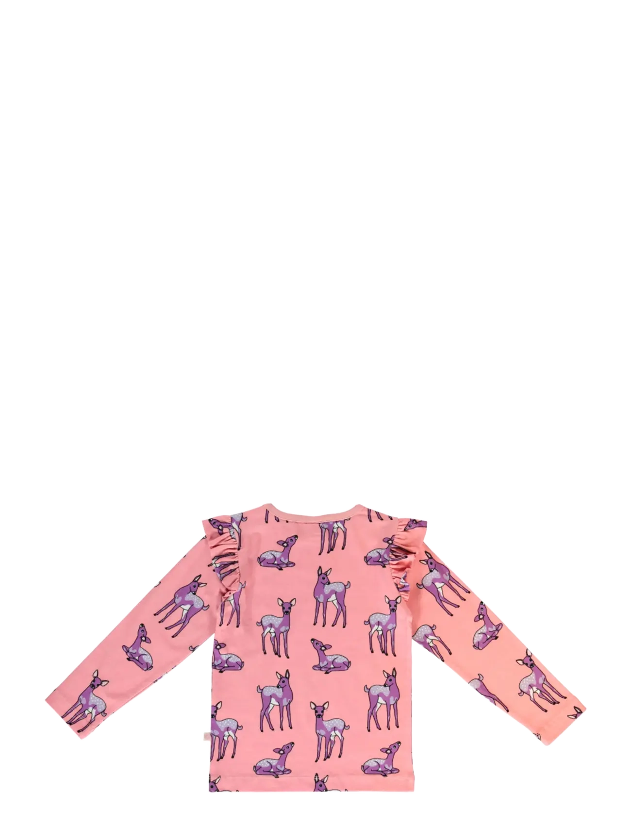 Småfolk - Long-sleeved top with deer - blusar & tunikor - bridal rose - 2