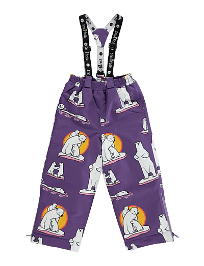 Ski Pants With Polar Bears - OvertræKsbukser