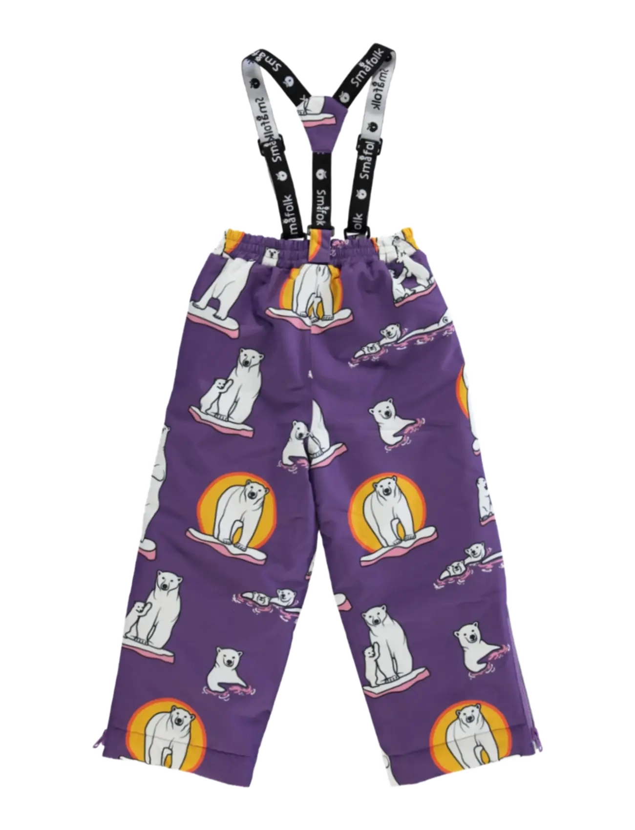 Småfolk - Ski pants with polar bears - vinterbyxor - purple heart - 2