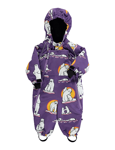 Snowsuit For Toddlers With Polar Bears - Flyverdragter