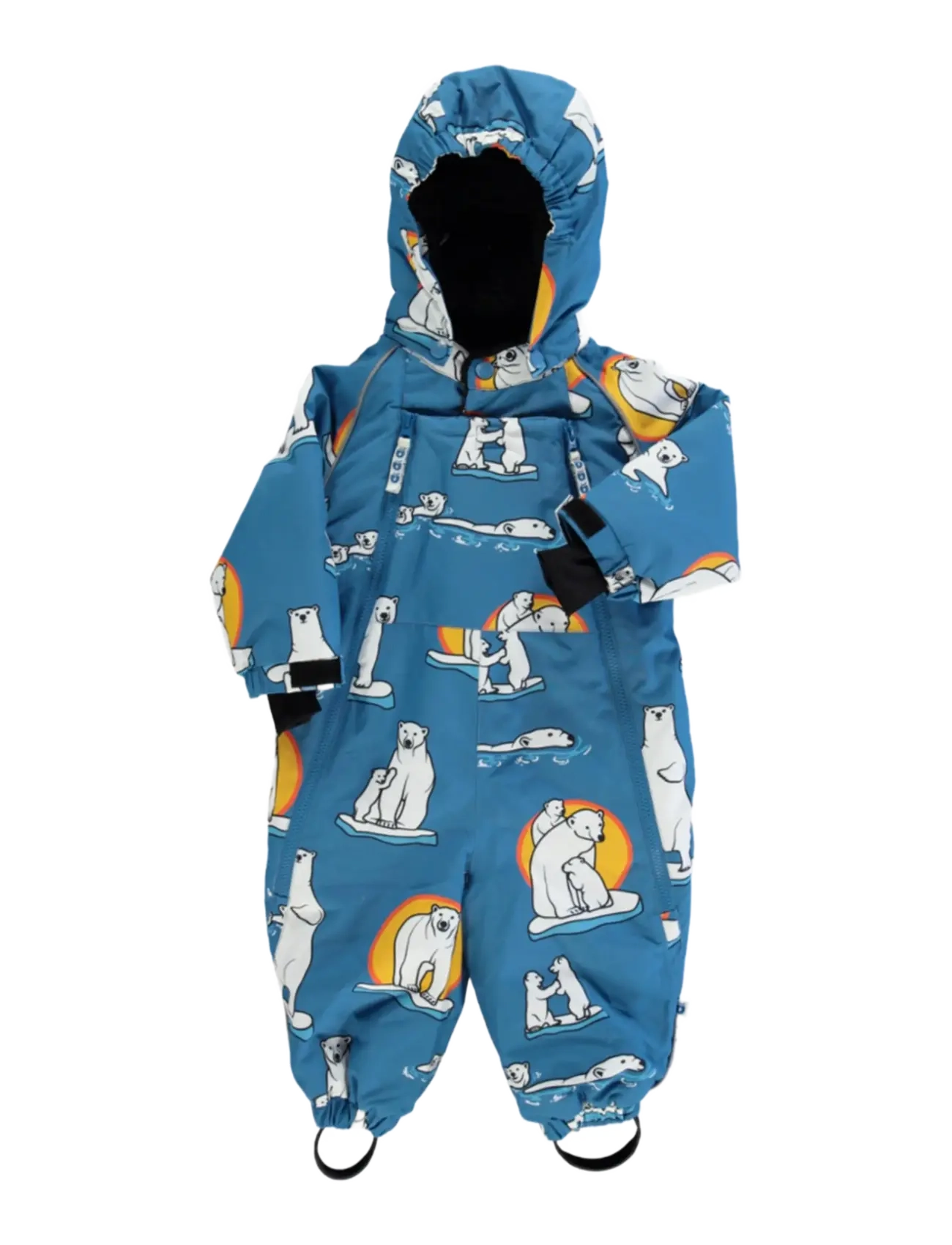 SMÅFOLK Schneeanzug For Toddlers With Polar Bears Blau - 98-104 - Kinder