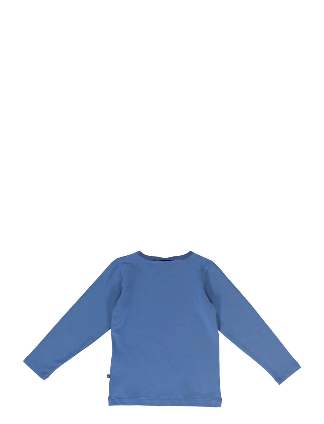 Småfolk - Long-sleeved top with winter landscape - långärmade t-shirts - federal blue - 2