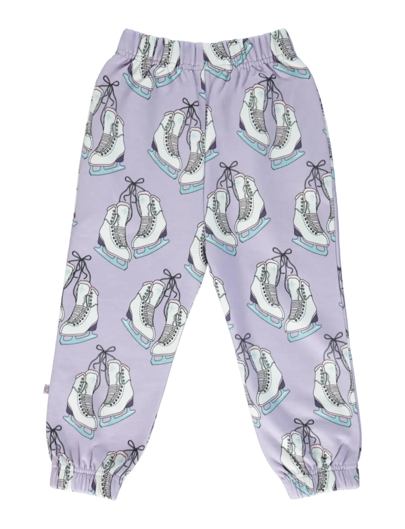 Småfolk - Sweatpants with ice skates - mjukisbyxor - orchid petal - 2