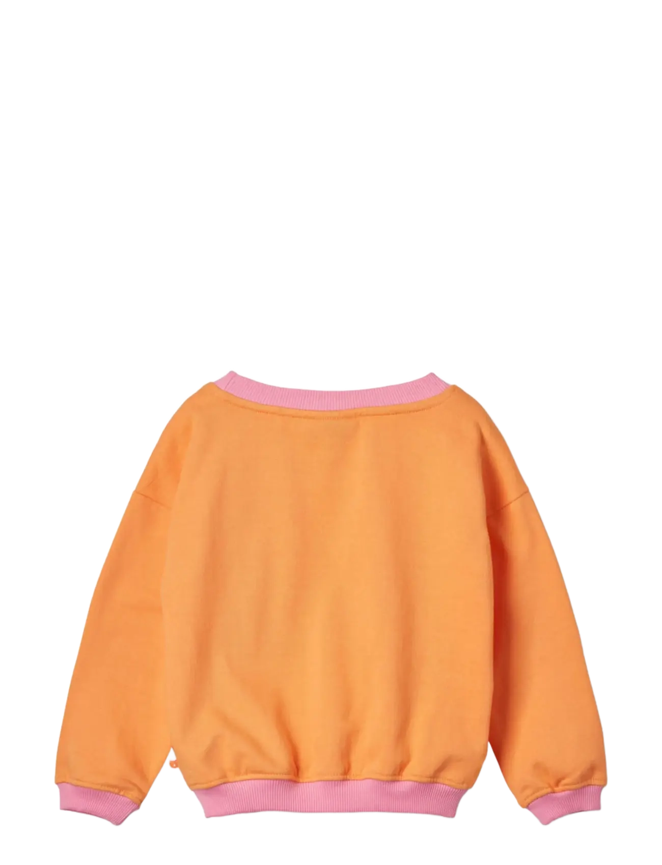 Småfolk - Sweatshirt with butterfly - sweatshirts - papaya - 2
