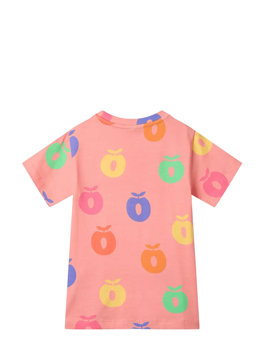 Småfolk - T-shirt with apples - kortärmade t-shirts - blossom - 2