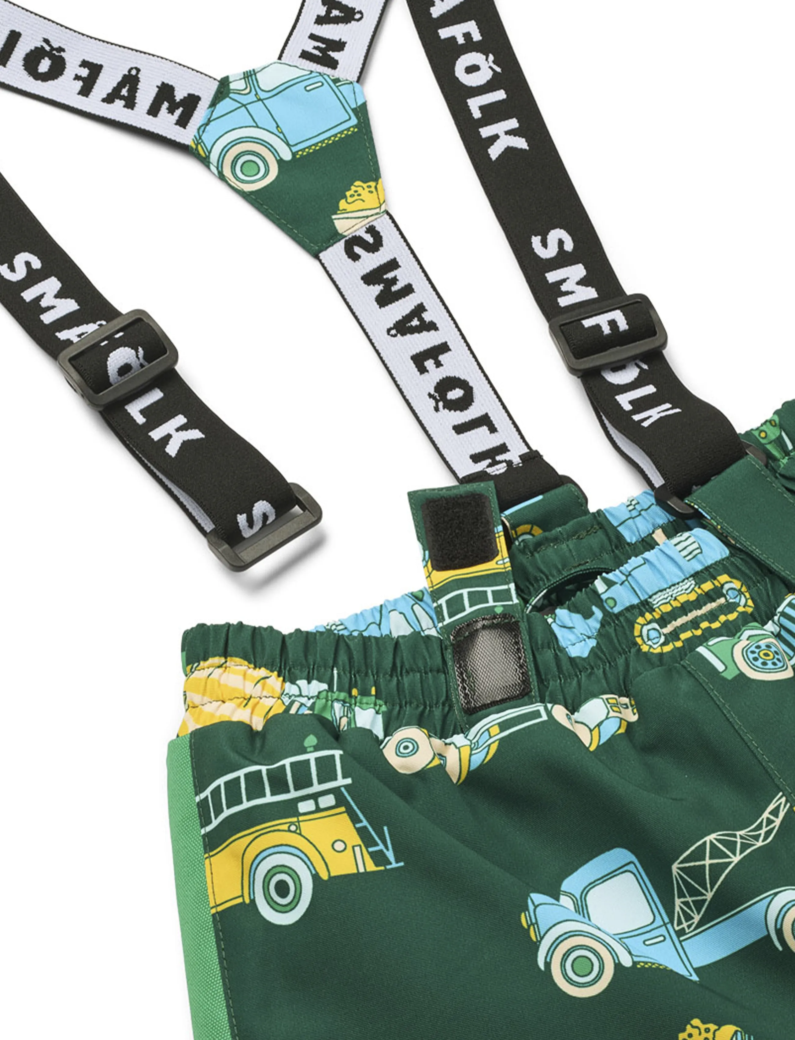 Småfolk - Ski pants with vehicles - vinterbyxor - evergreen - 3