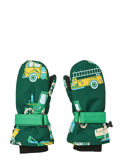 Mittens With Vehicles - Handsker