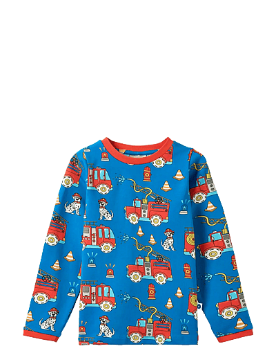 Elstar Long-Sleeved Top Fire Truck - LangæRmede T-Shirts