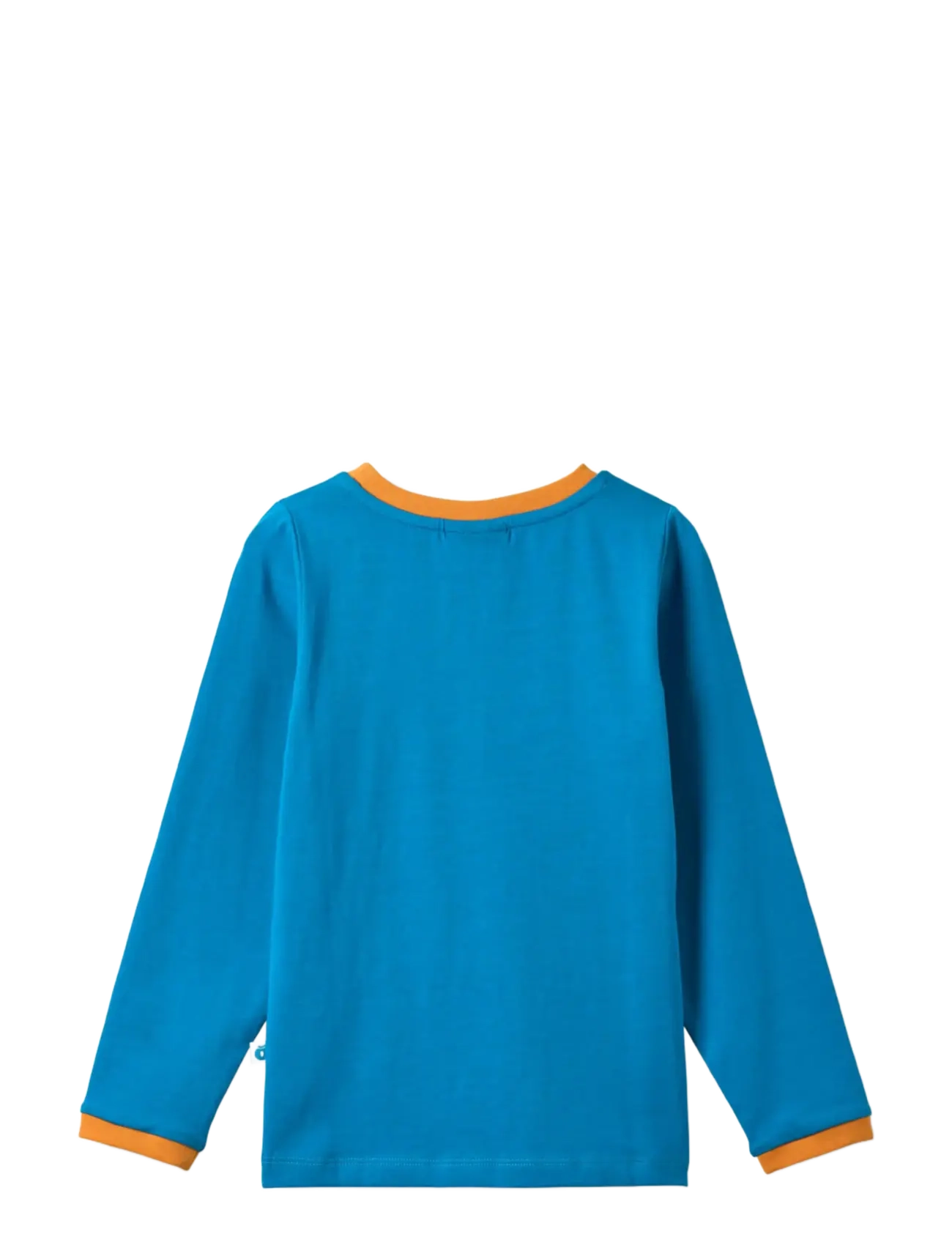 Småfolk - Elstar long-sleeved top with robot - långärmade t-shirts - tropic wave - 2