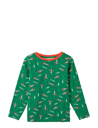 Gala Long-Sleeved Top With Rockets - LangæRmede T-Shirts