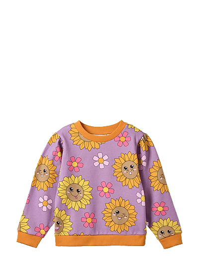Hidden Rose Sweatshirt With Sunflowers - Sweatshirts