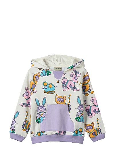 Macoun Hoodie With Robot Pets - HæTtetrøJer