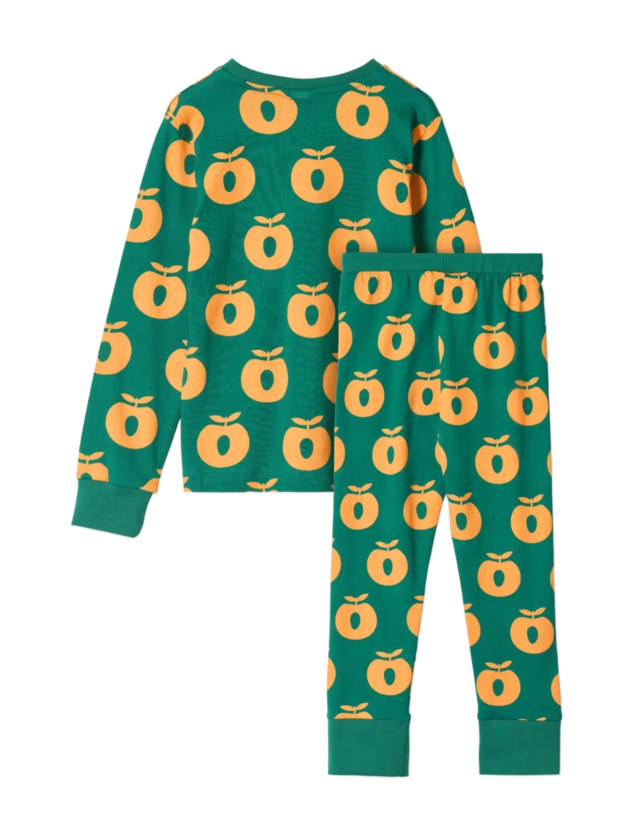 Småfolk - Jubilee nightwear set with apples - pyjamasset - cedar tree - 2