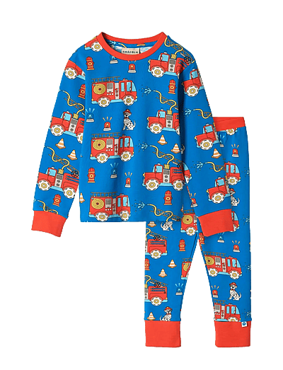 Jubilee Nightwear Set With Fire Truck - SæT