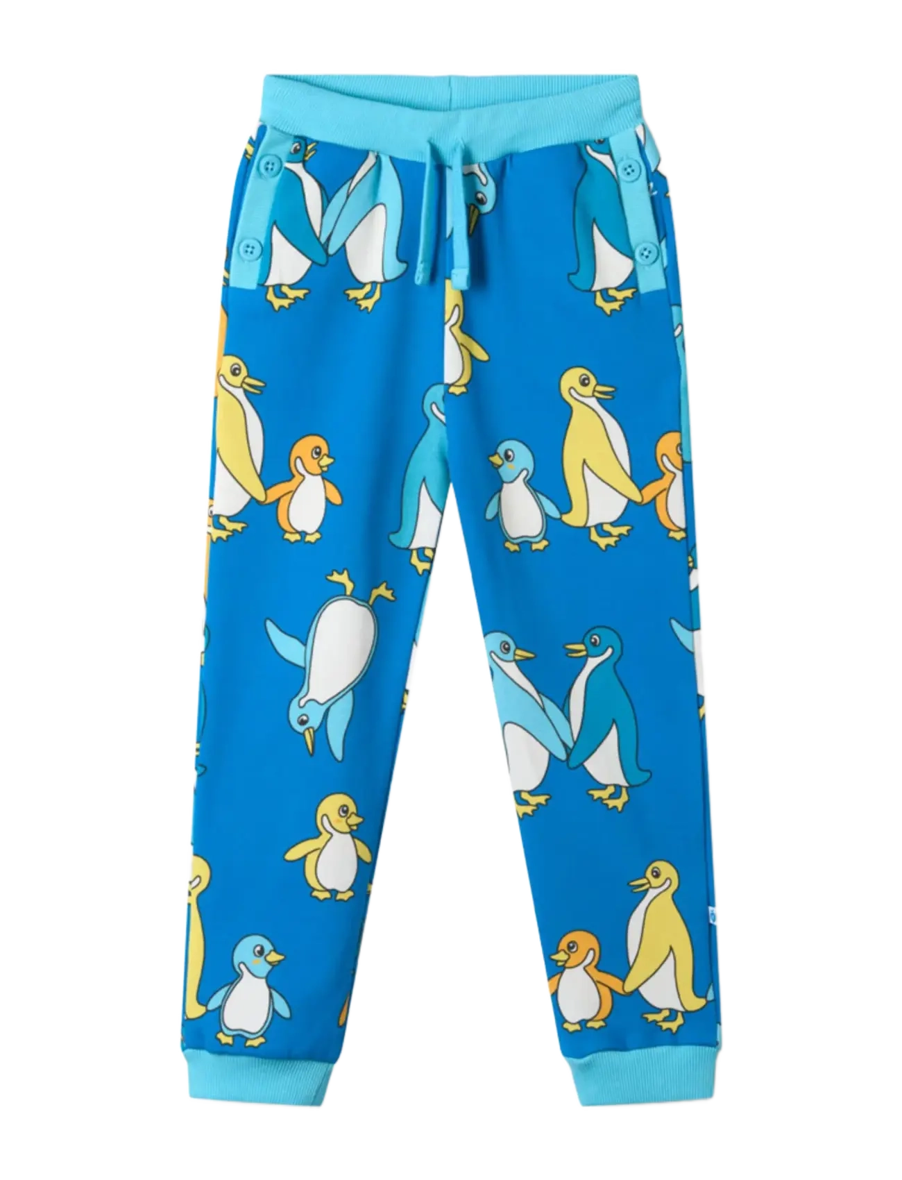 Småfolk Daytin sweatpants with penguins - Dressipüksid - BRILLIANT BLUE / blue
