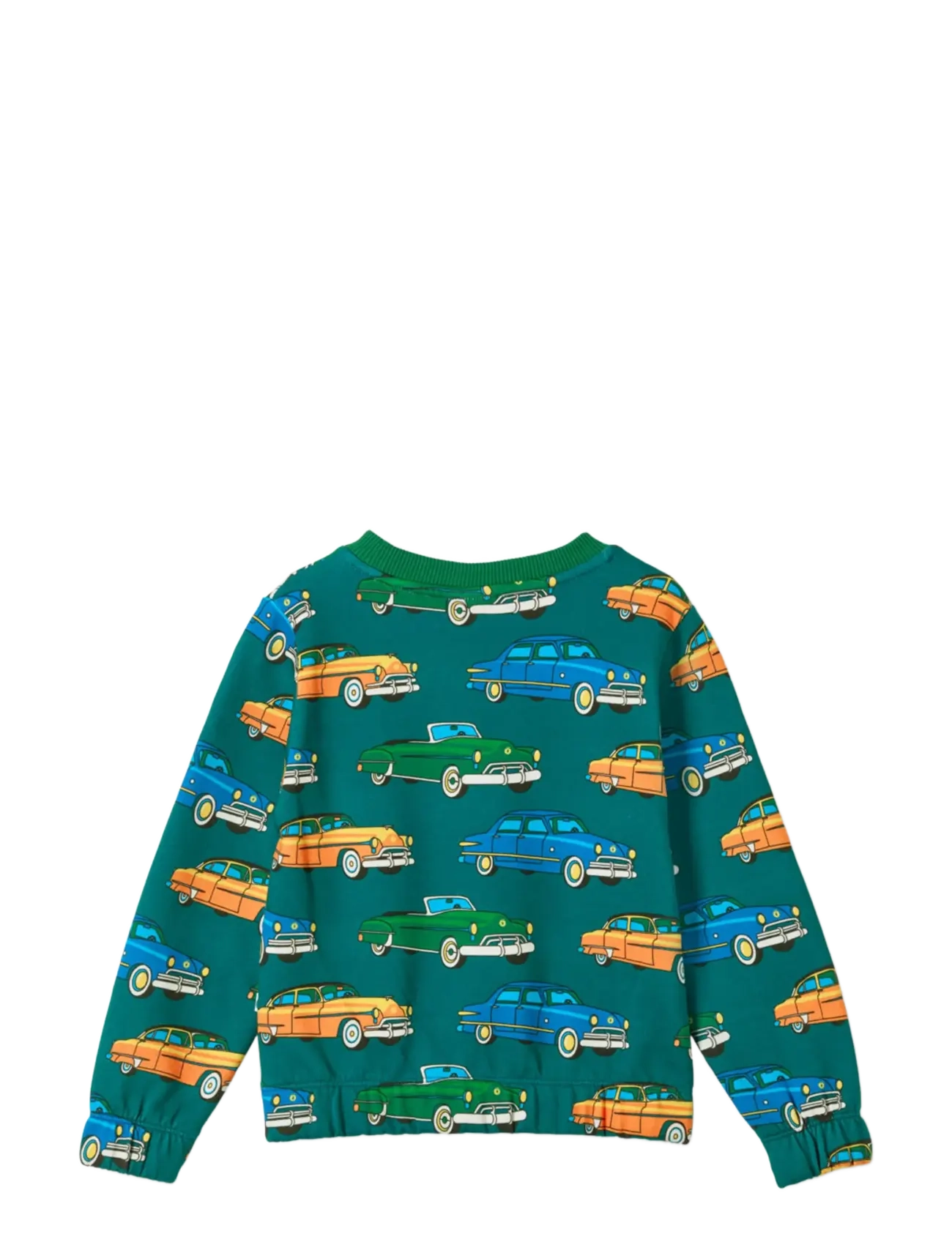 Småfolk - Yapeen sweatshirt with vehicles - sweatshirts - aquarius - 2