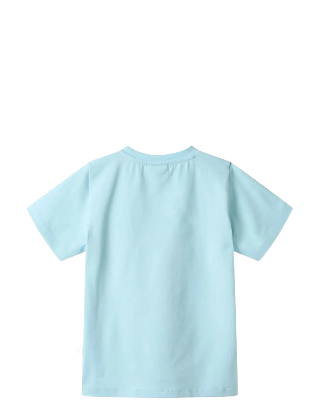 Småfolk - Gala t-shirt with cat - efterårstøj - tide blue - 2