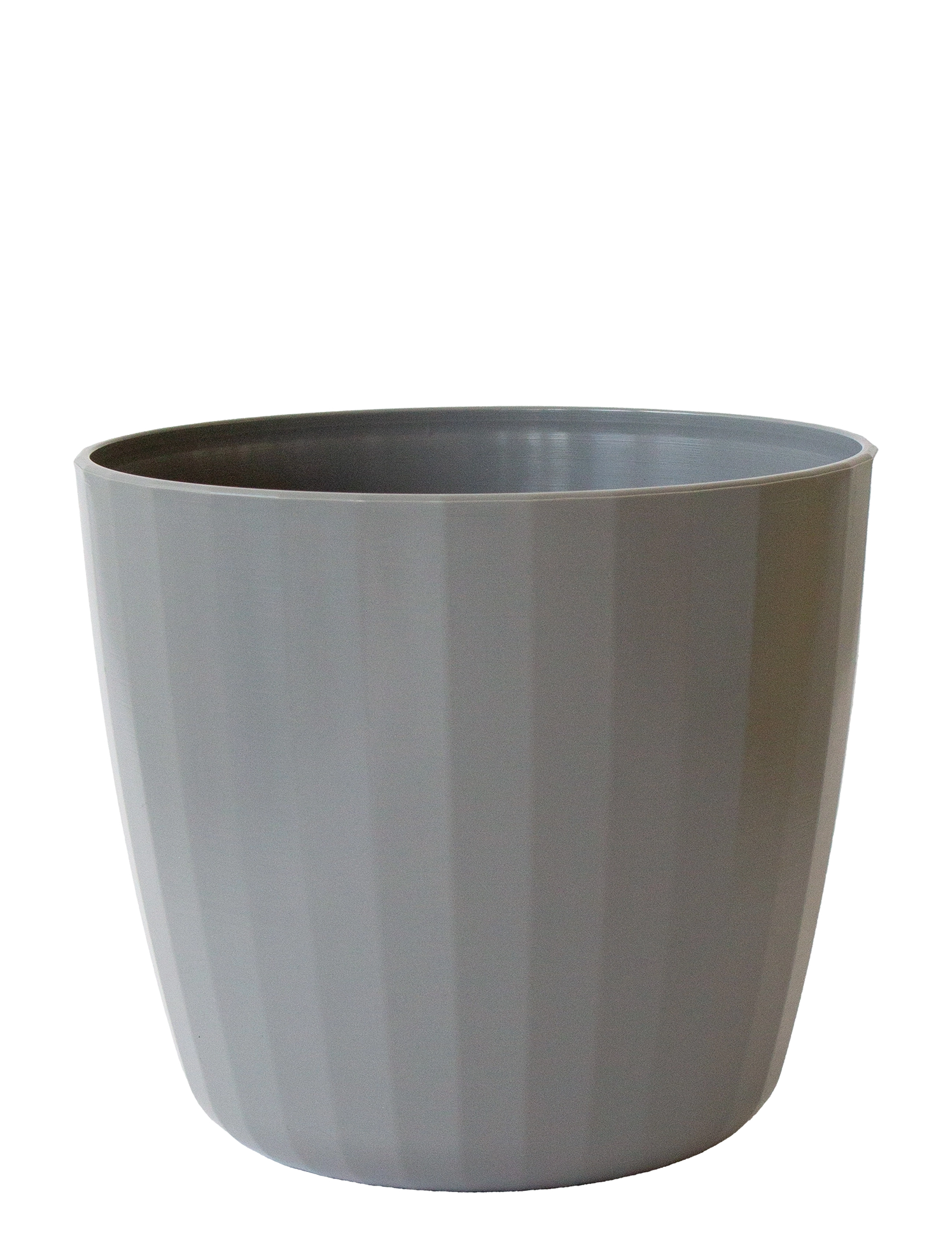 SMALLREVOLUTION Berta - Flowerpot Grau - Ø16.5X18.5CM - Unisex
