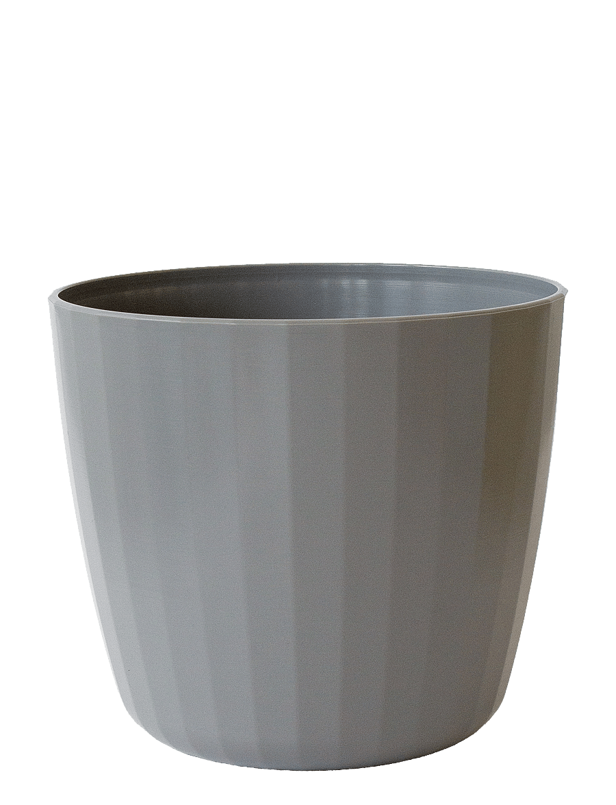 SMALLrevolution - Berta - Flowerpot - dekoration - pp grey - 1