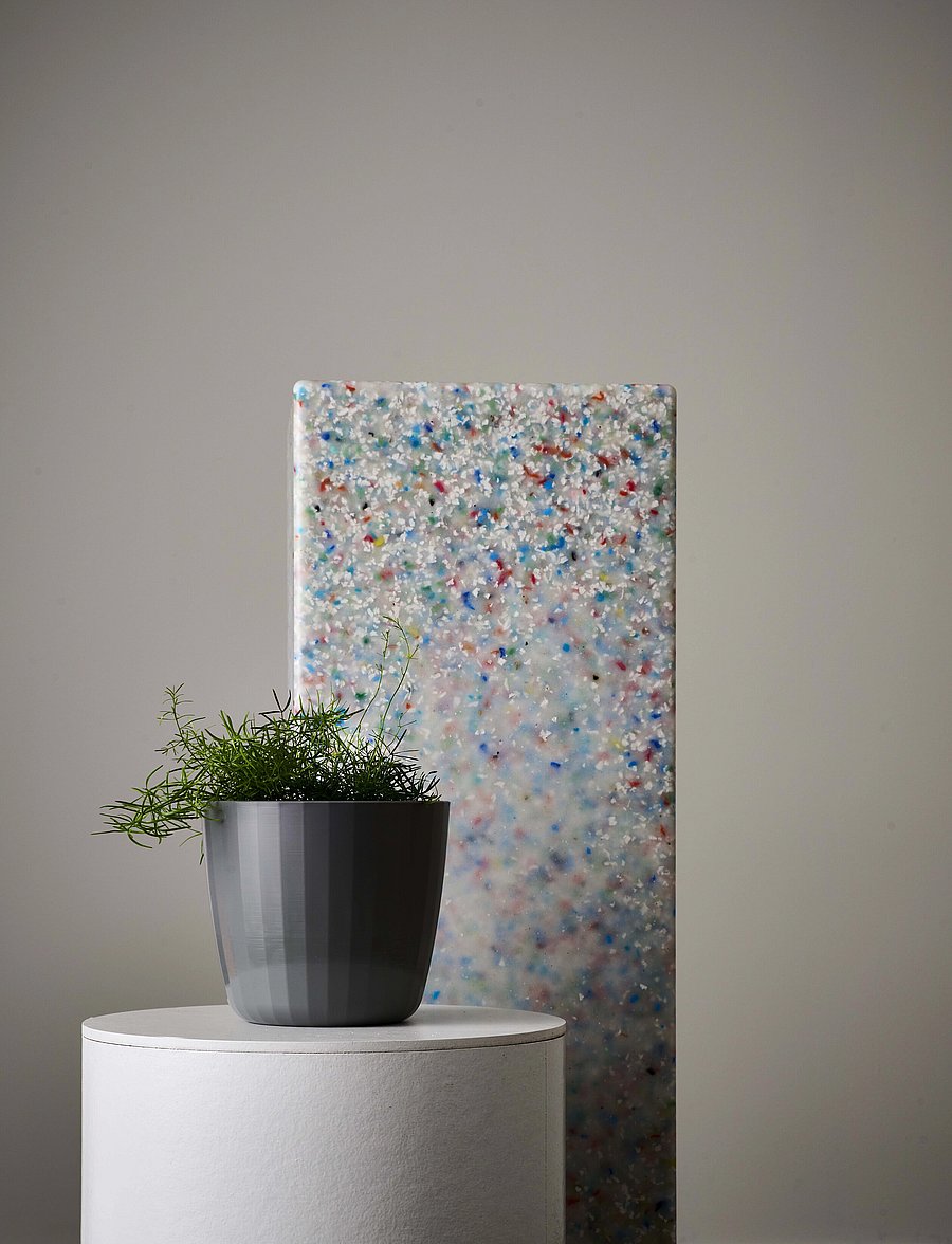 SMALLrevolution - Berta - Flowerpot - dekoration - pp grey - 3