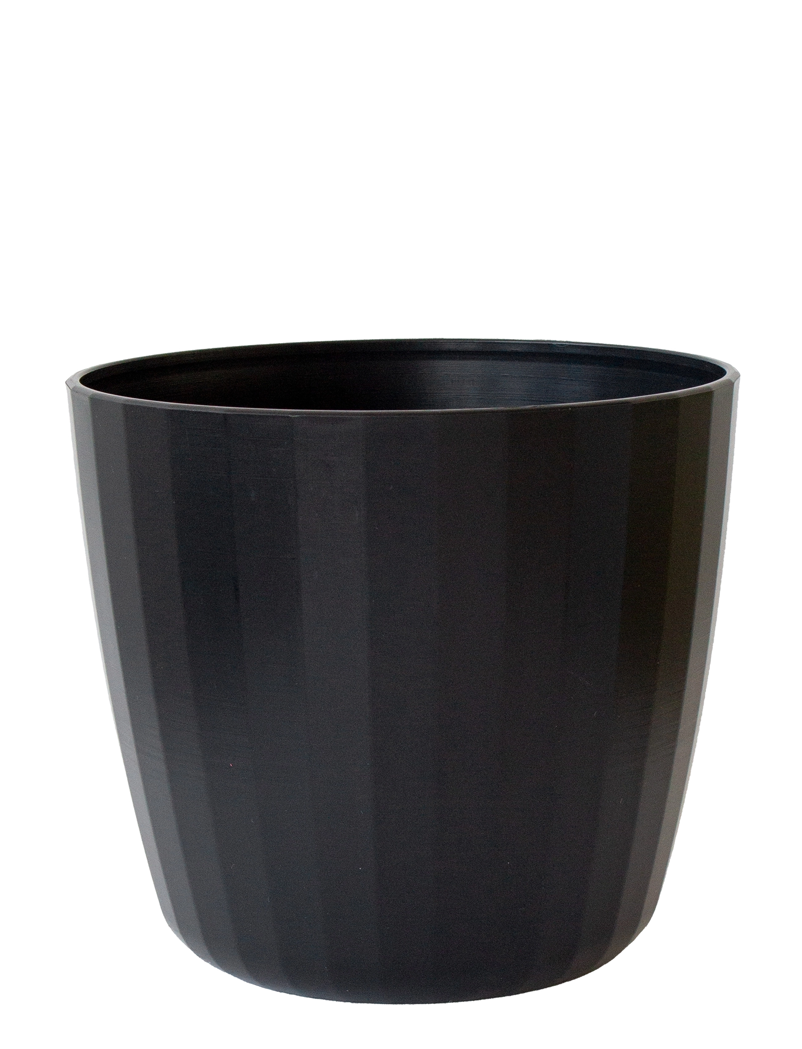 SMALLREVOLUTION Berta - Flowerpot Schwarz - Ø16.5X18.5CM - Unisex