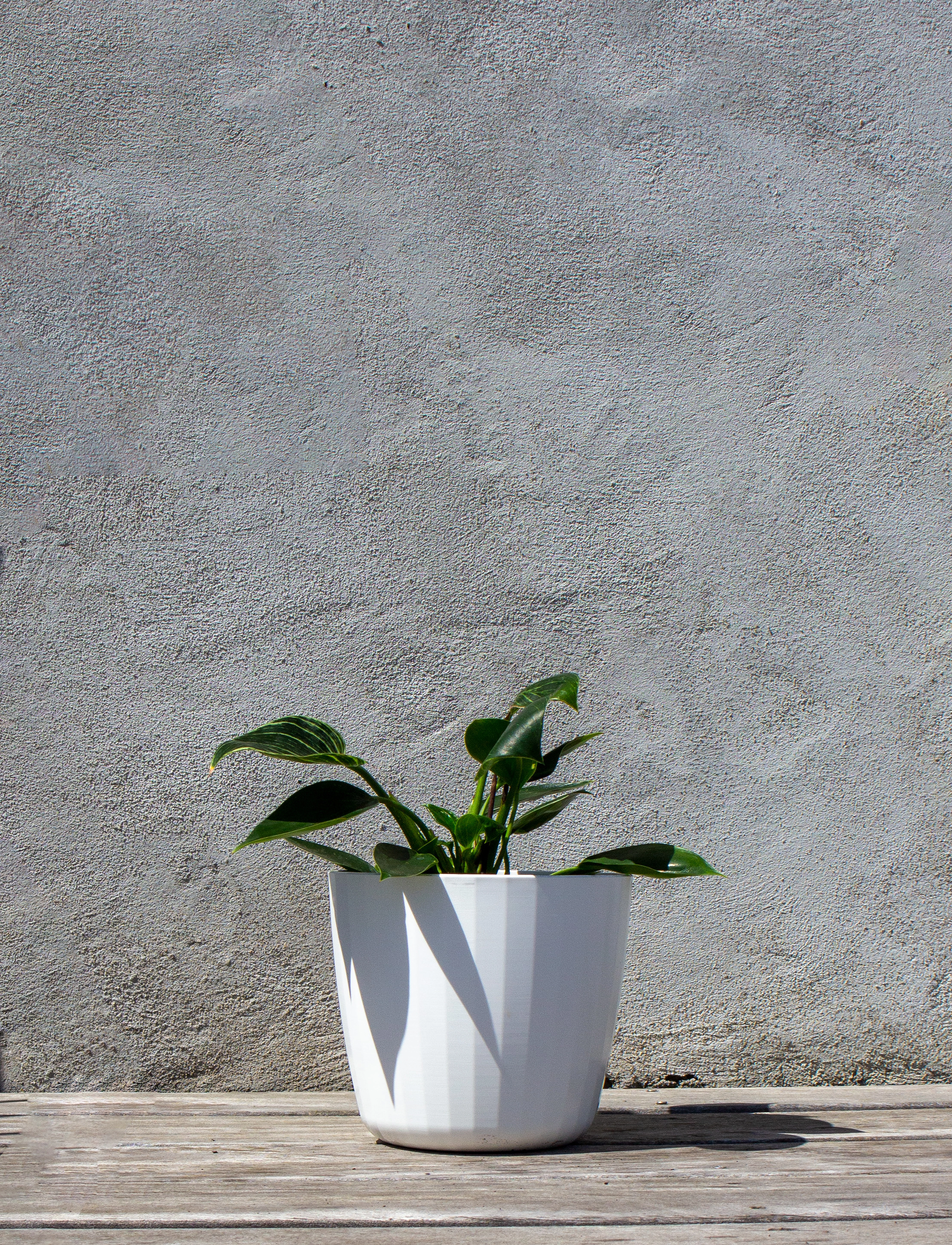 SMALLrevolution Berta Flowerpot, Ø16.5X18.5 cm, Decoration, Weiß - Flower Pots, Homeware