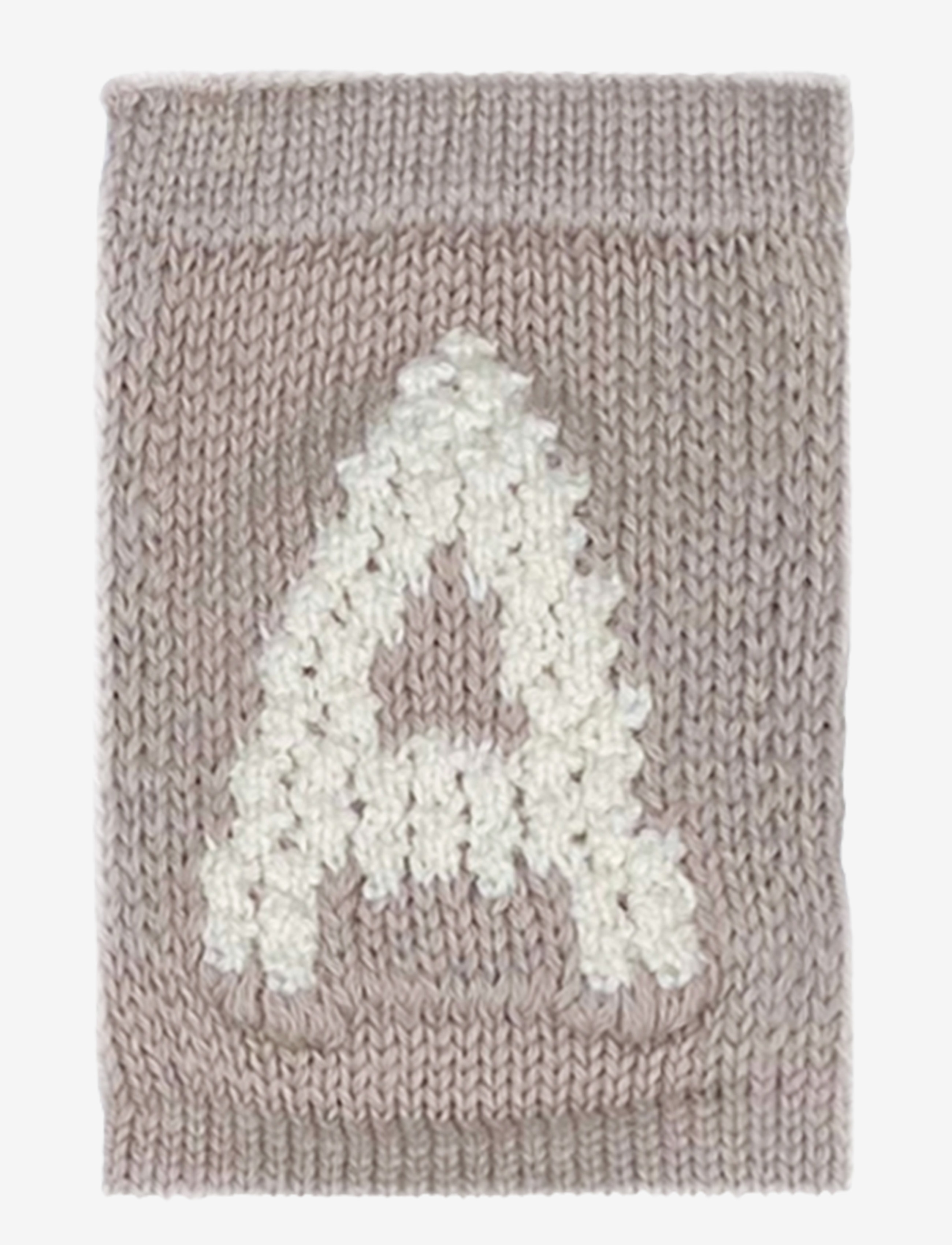 Smallstuff Knitted letter A, nature - Sisustus - A BEIGE / beige
