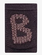Knitted letter B, nature - B BEIGE