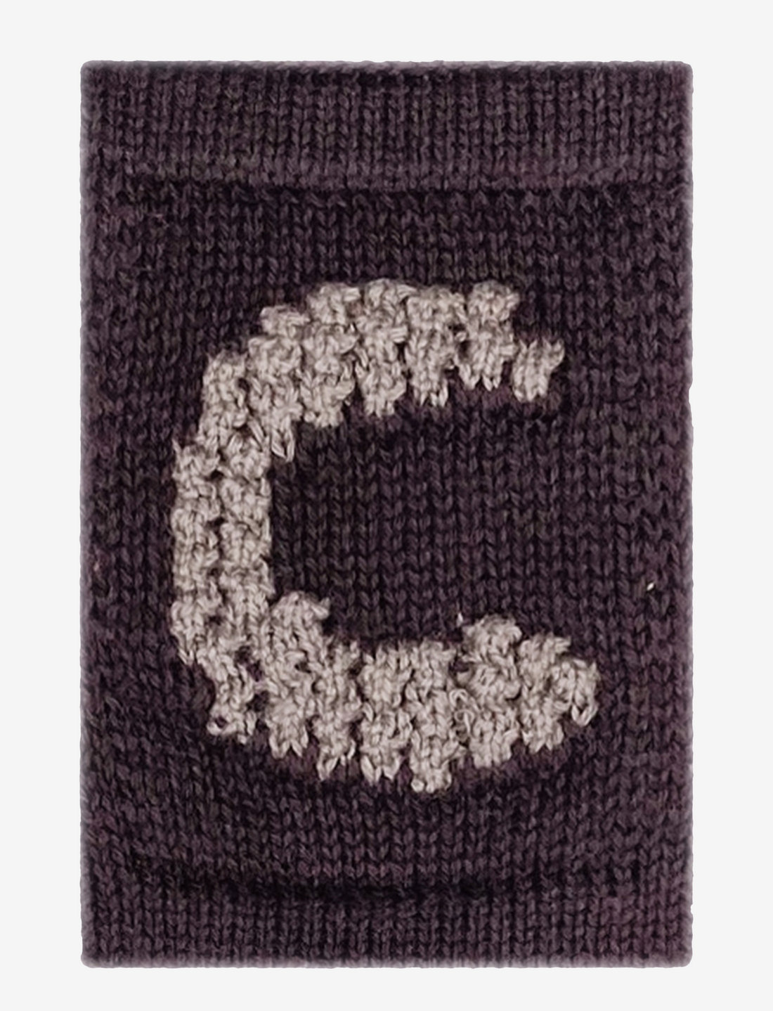 Smallstuff - Knitted letter C, nature - dekorationsdetaljer - c beige - 0