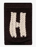 Knitted letter H, nature - H BEIGE