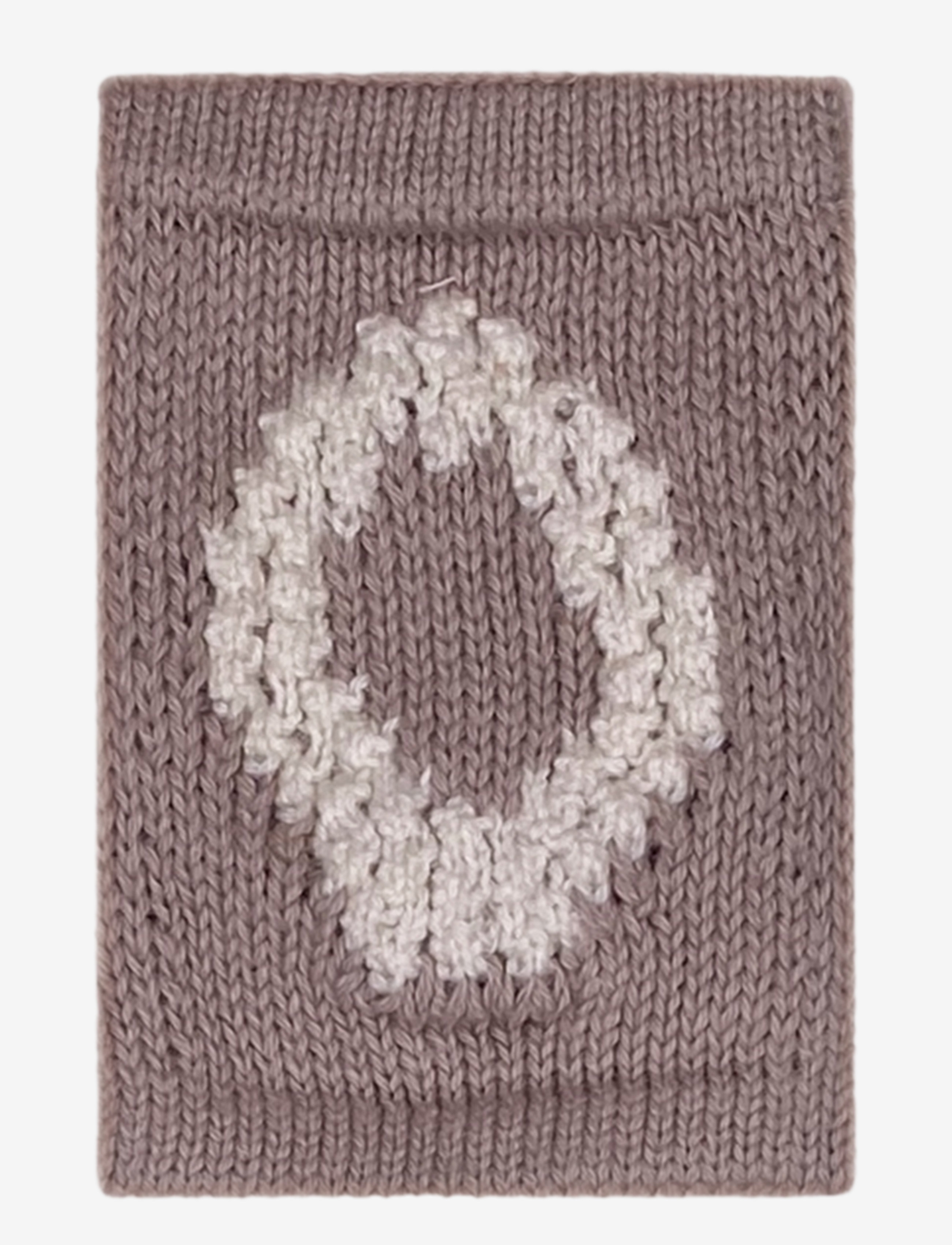Smallstuff Knitted Letter O, Nature, Decoration Tilbehør-details, Beige, Str: ONE SIZE 10 cm