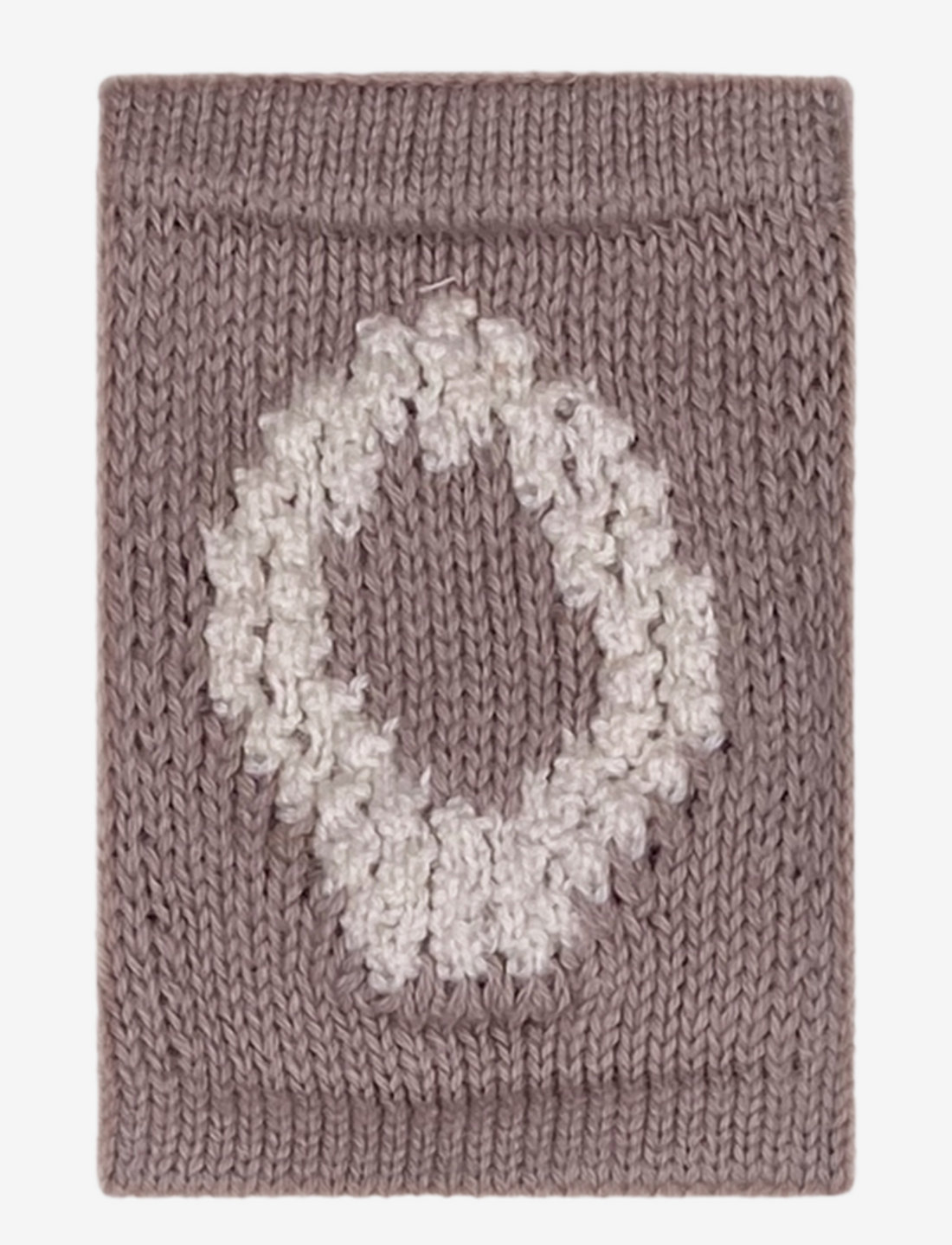 Smallstuff - Knitted letter O, nature - dekorationsdetaljer - o beige - 0
