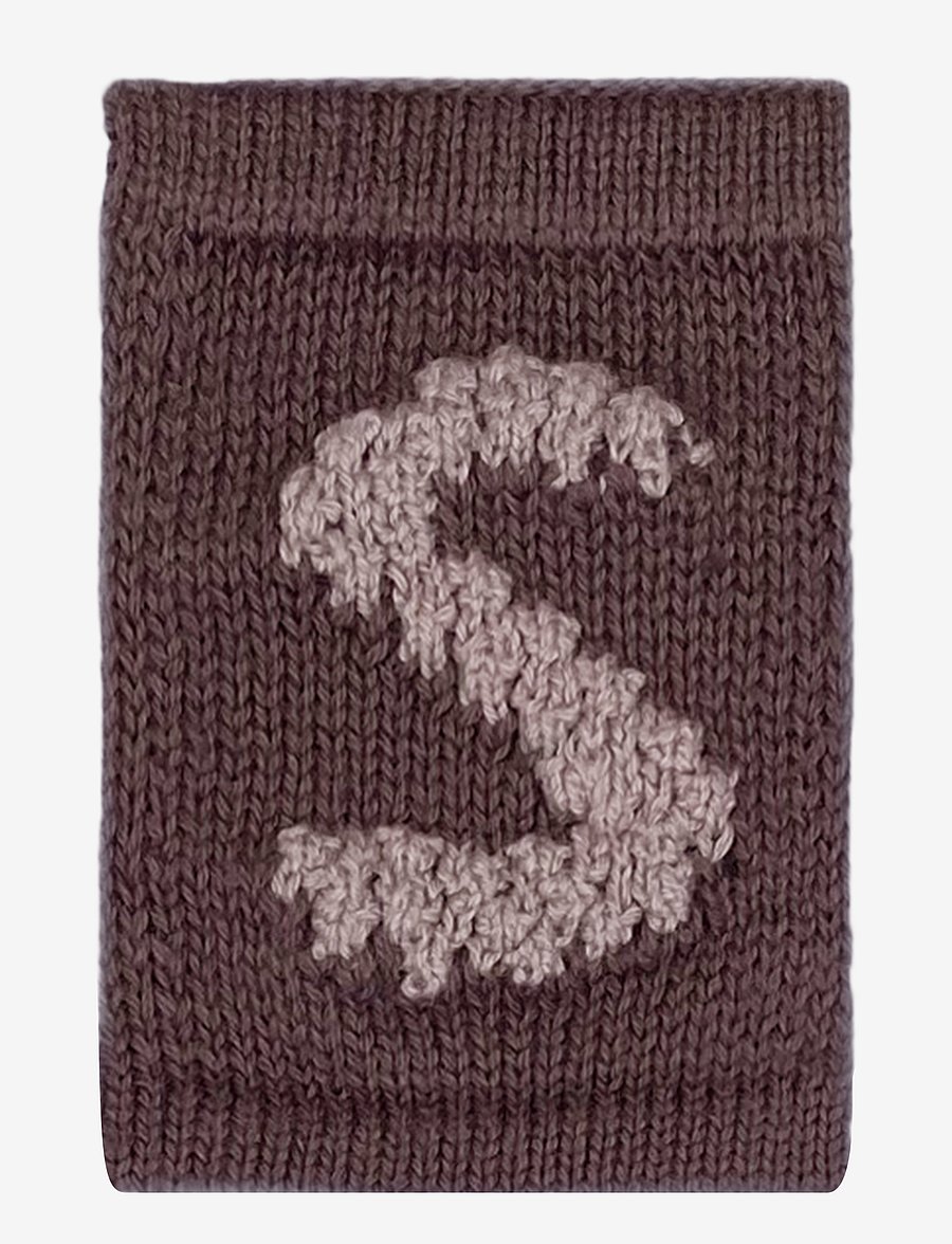 Smallstuff - Knitted letter S, nature - die niedrigsten preise - s beige - 0