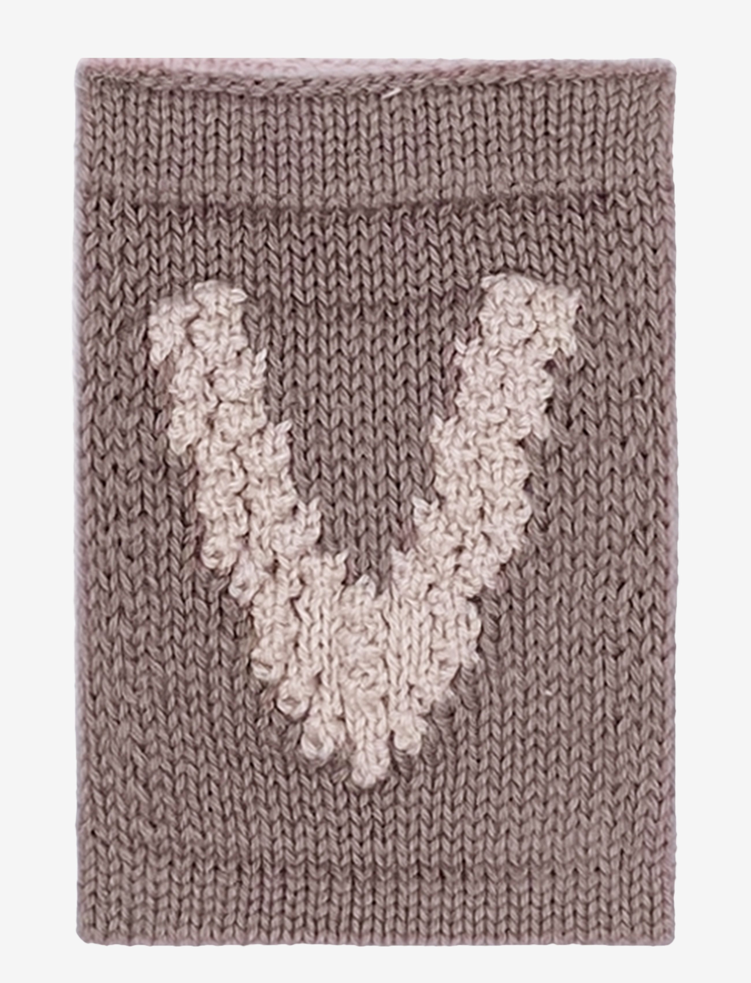 Smallstuff Knitted letter V, nature - Sisustus - V BEIGE / beige
