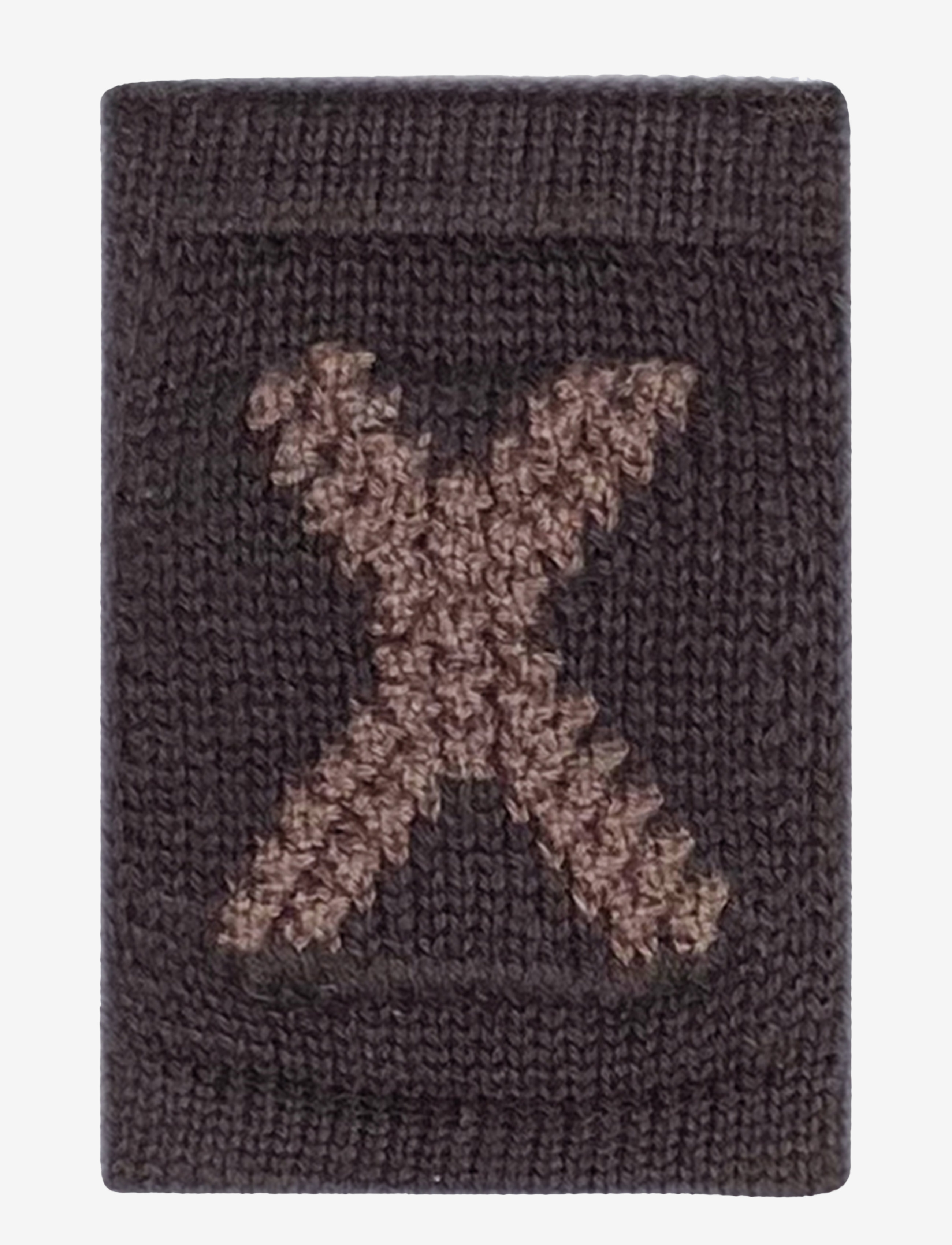 Smallstuff Knitted Letter X, Nature, One Size 10 cm, Kids Decor, Braun - Decoration Accessories-details, Kinder